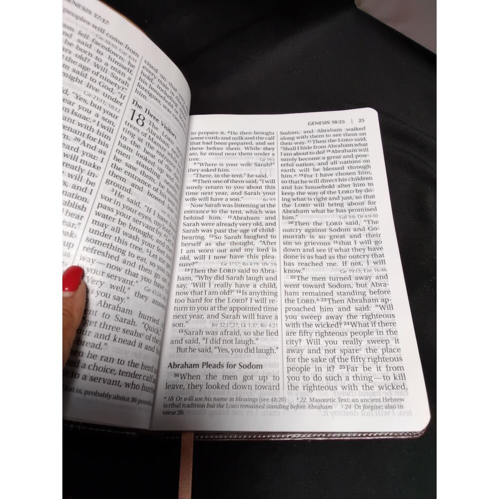 NIV New international Version Reference Bible Gaint Print New in Box - Picture 5 of 6